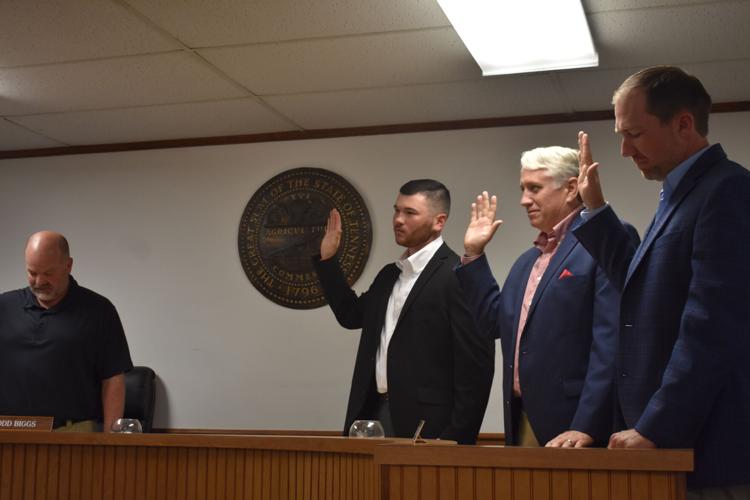 Rogersville Alderman swearing in