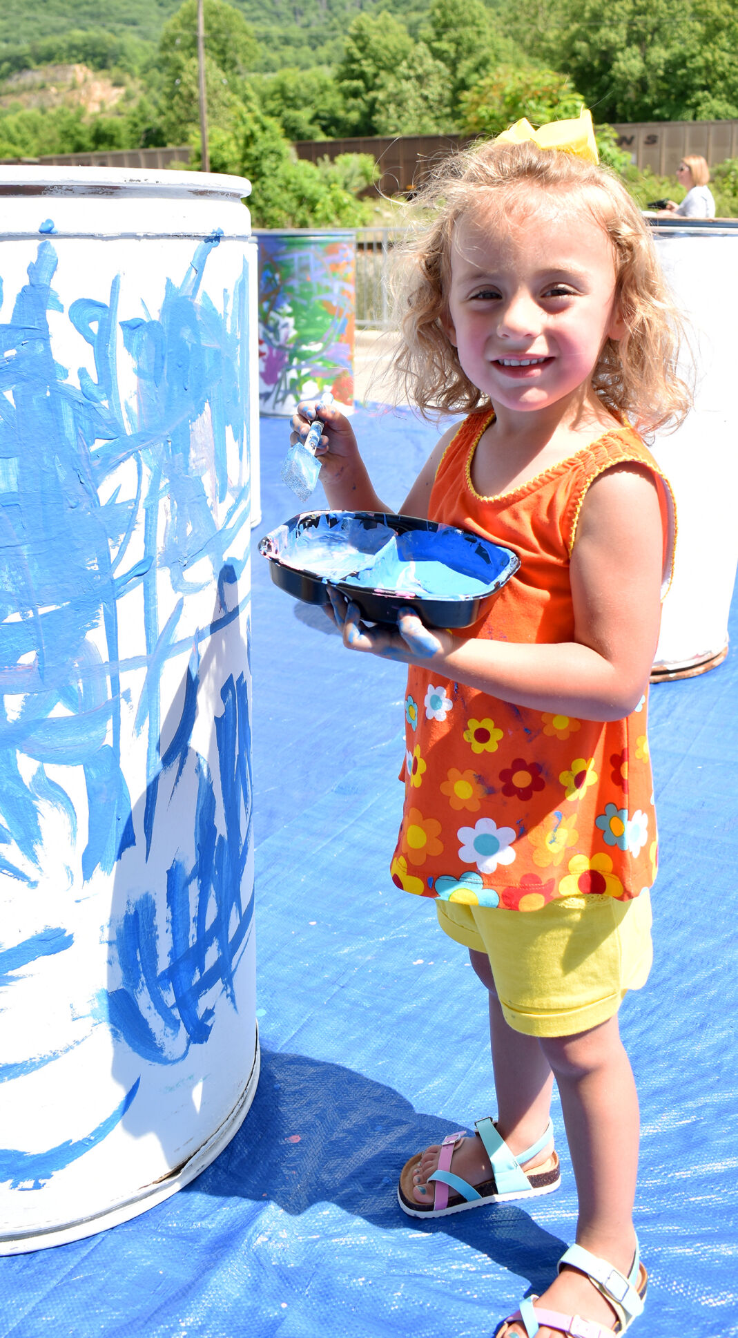 Best Friend Festival can painting - Reagan Chenault