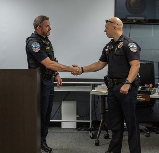 JCPD Chief Church and Lt. Carman