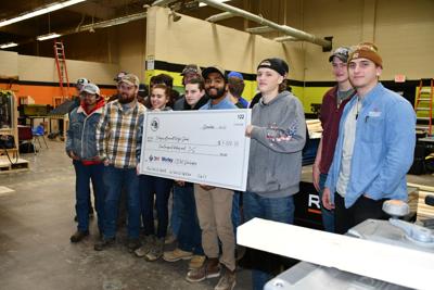 Watch now: Contractor Worley gives $5,000 to help TCAT construction trades program in Kingsport