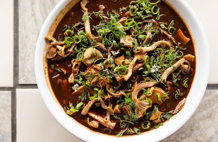 Mushroom Mapo Tofu