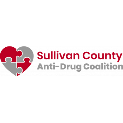 Sullivan County Anti-Drug Coalition logo with heart