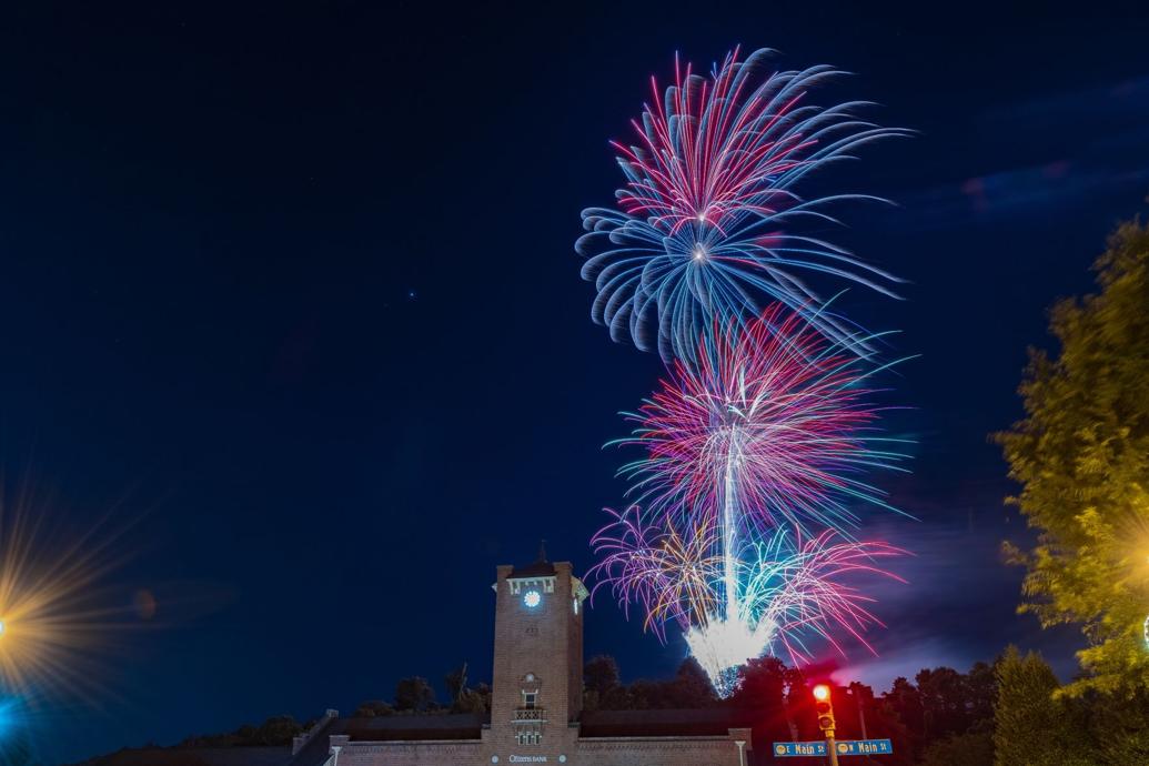 Scrapbook Showcase Downtown Kingsport Fireworks