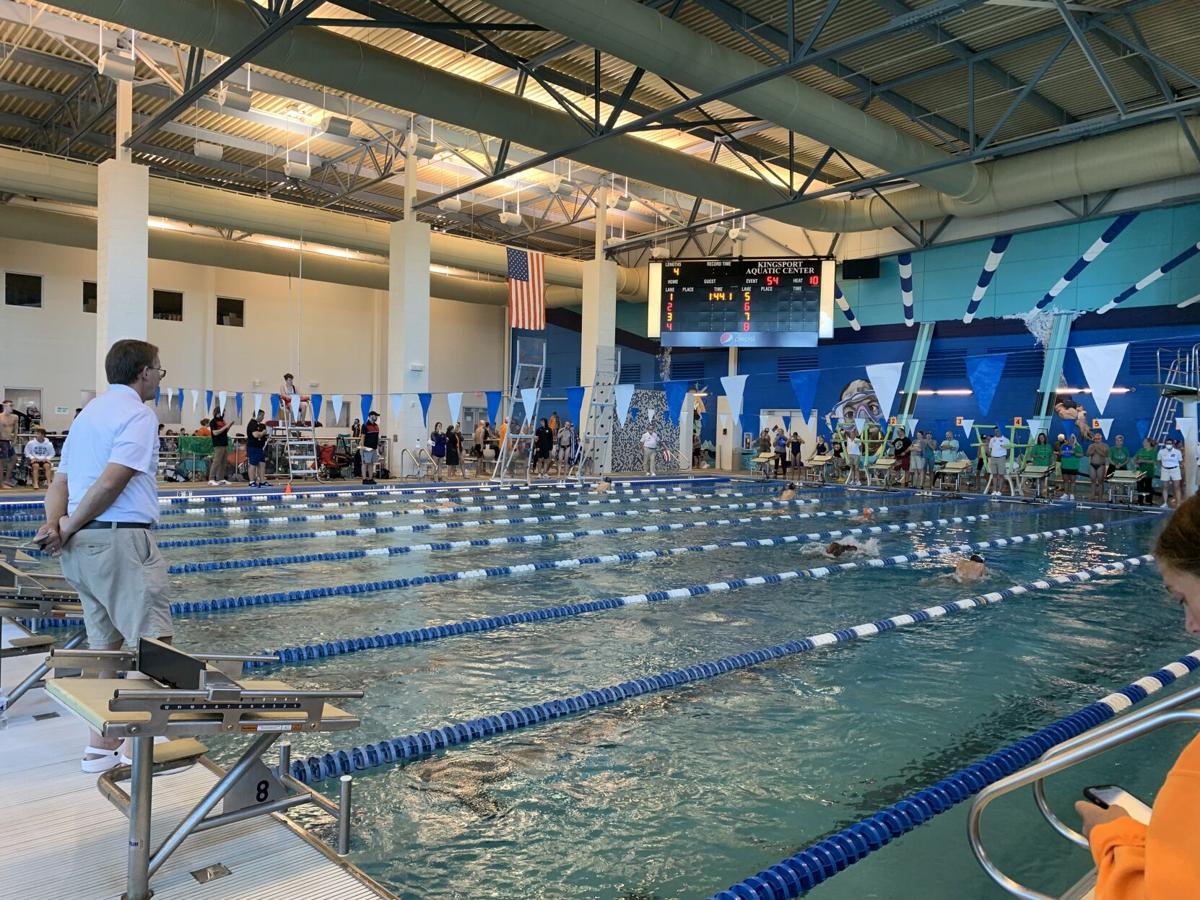 Kingsport Piranhas Swim Team Hosts Largest Meet Ever at Kingsport Aquatic Center