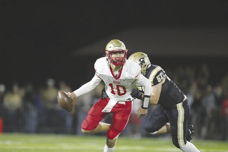 Boone controls Musket Bowl, beats Crockett High School