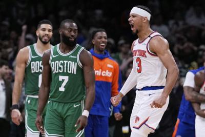 Knicks Celtics Basketball