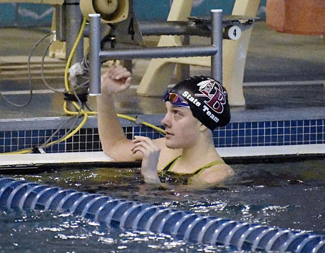 D-B swimming and diving team breaks six school records, Sports