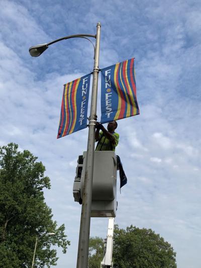 Flying Flags For Fun Fest