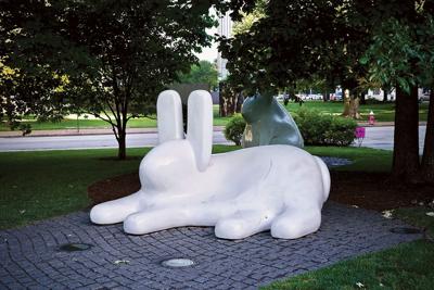 Citygarden Two Blocks Of Magical Open Air Sculpture In St Louis
