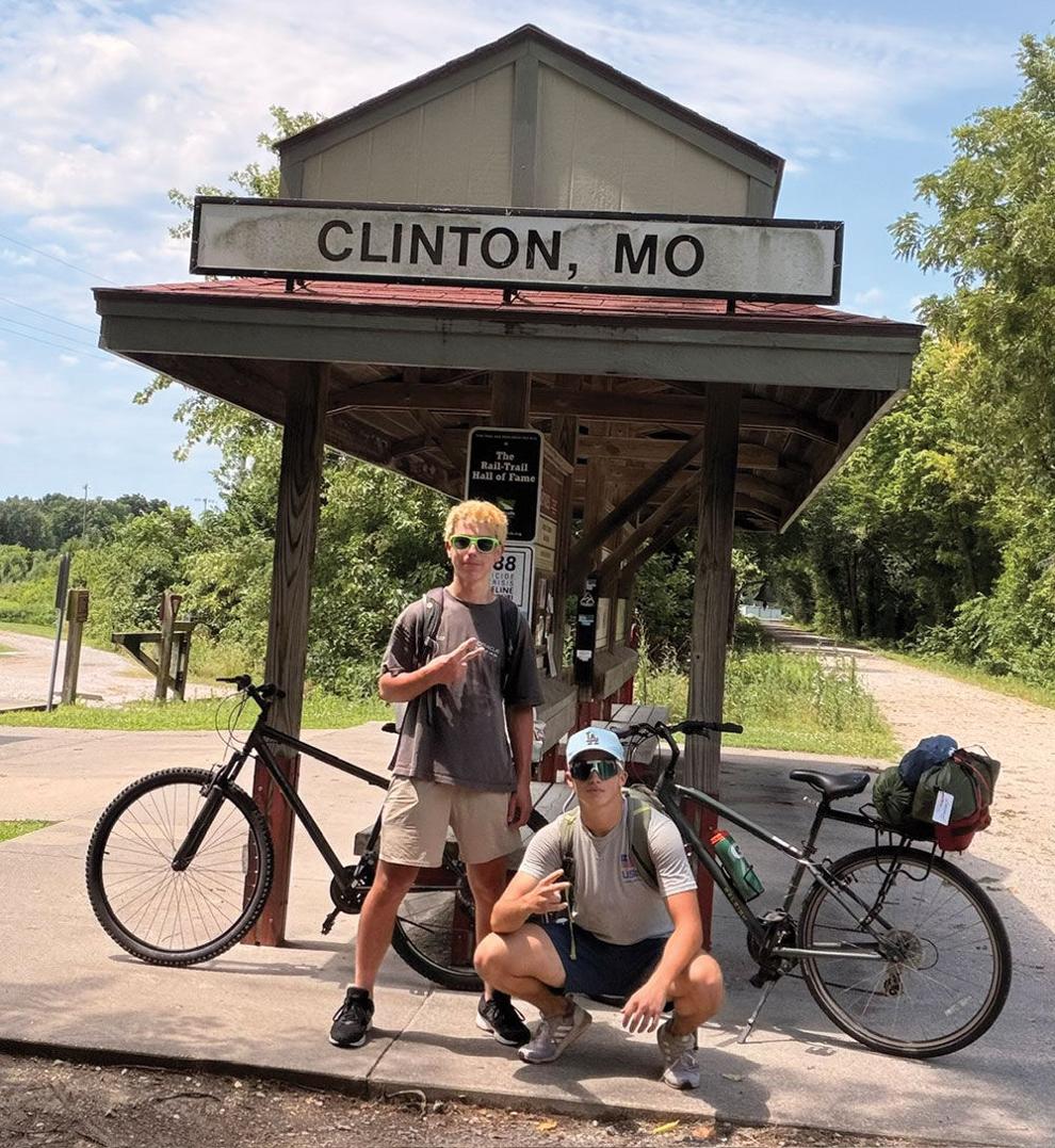 Brothers Brave Elements, Build Connection On Katy Trail