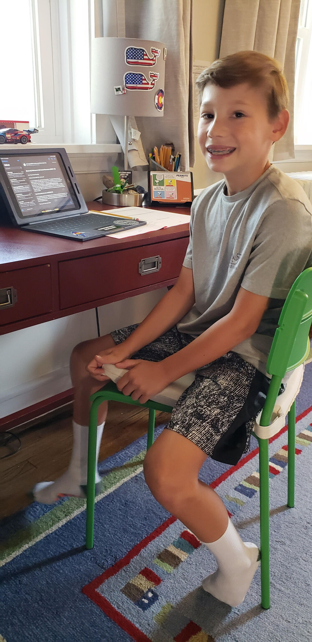 Jonah Nacke back to school 6th grade Nipher Middle School.jpg