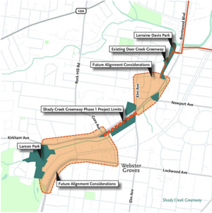 Public Views Plans For Shady Creek Greenway