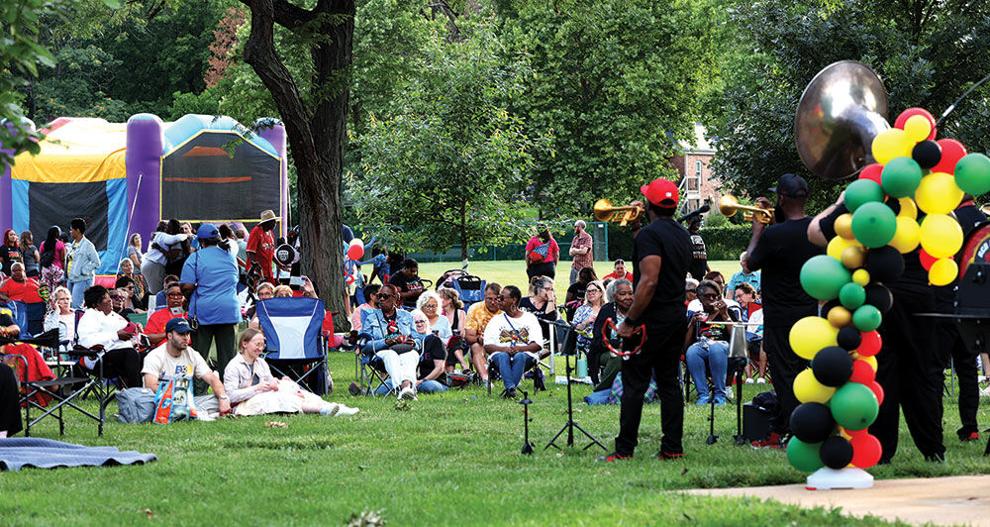 Celebrating Juneteenth At Ivory Crockett Park