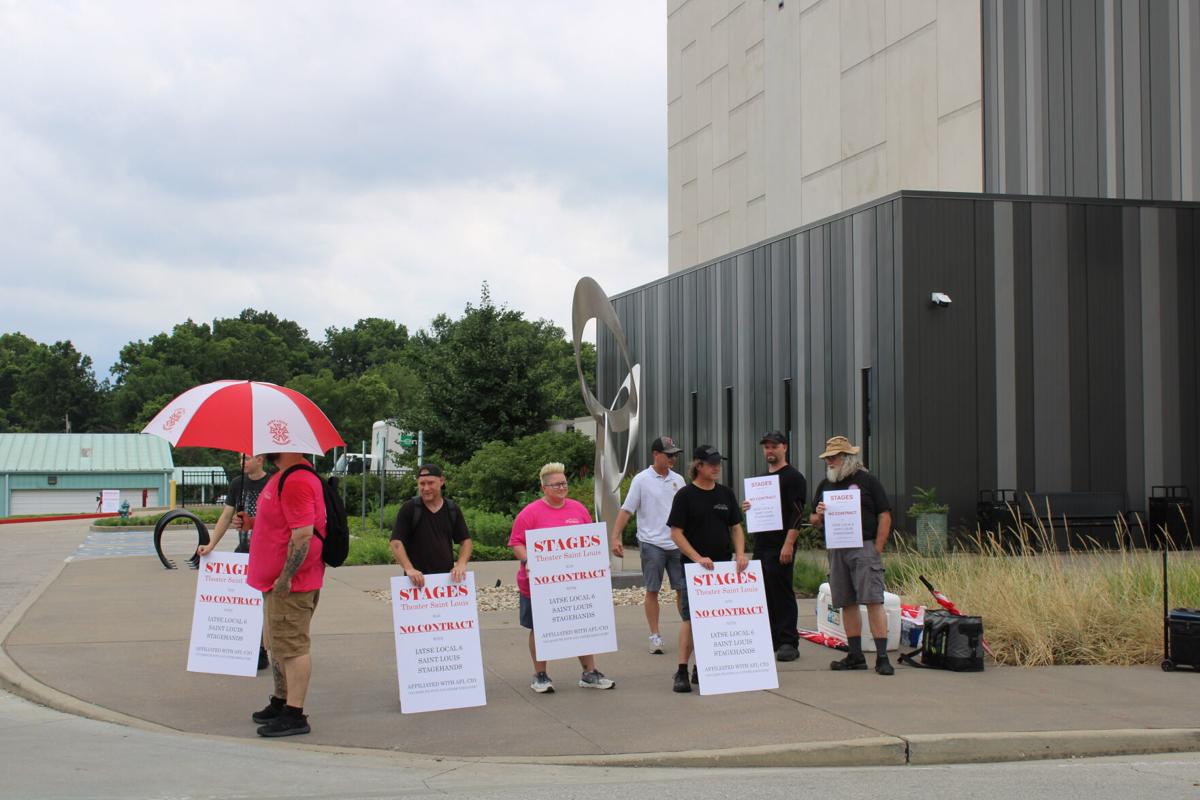 Kirkwood Performing Arts Center Site Of Informational Picket Webster