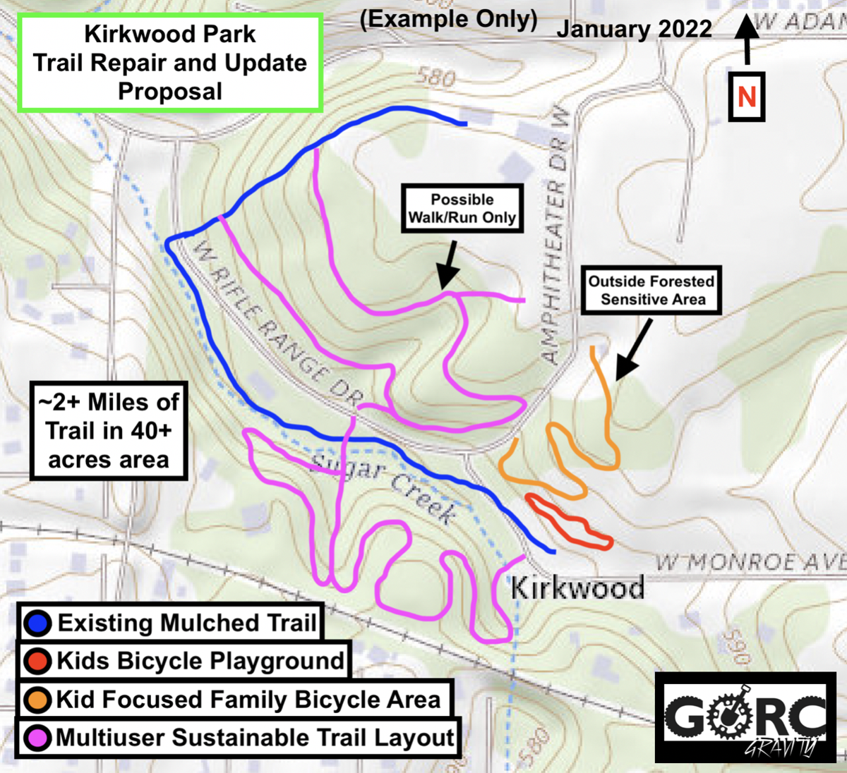 Group Alters Proposal For Mountain Bikes In Kirkwood Park