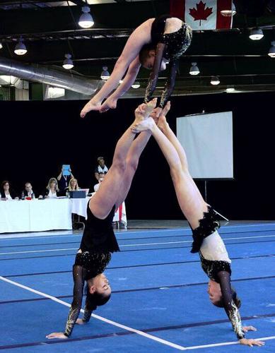 Elegance Girls competition gymnastics leotard Acro/Aerobics