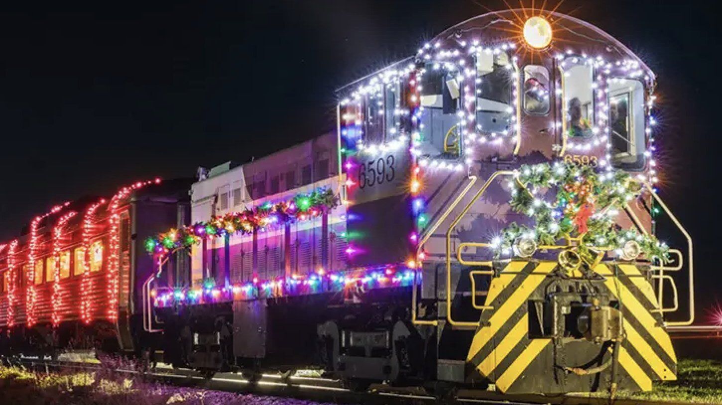 There's a 1-of-a-kind adult-only holiday train in Ontario