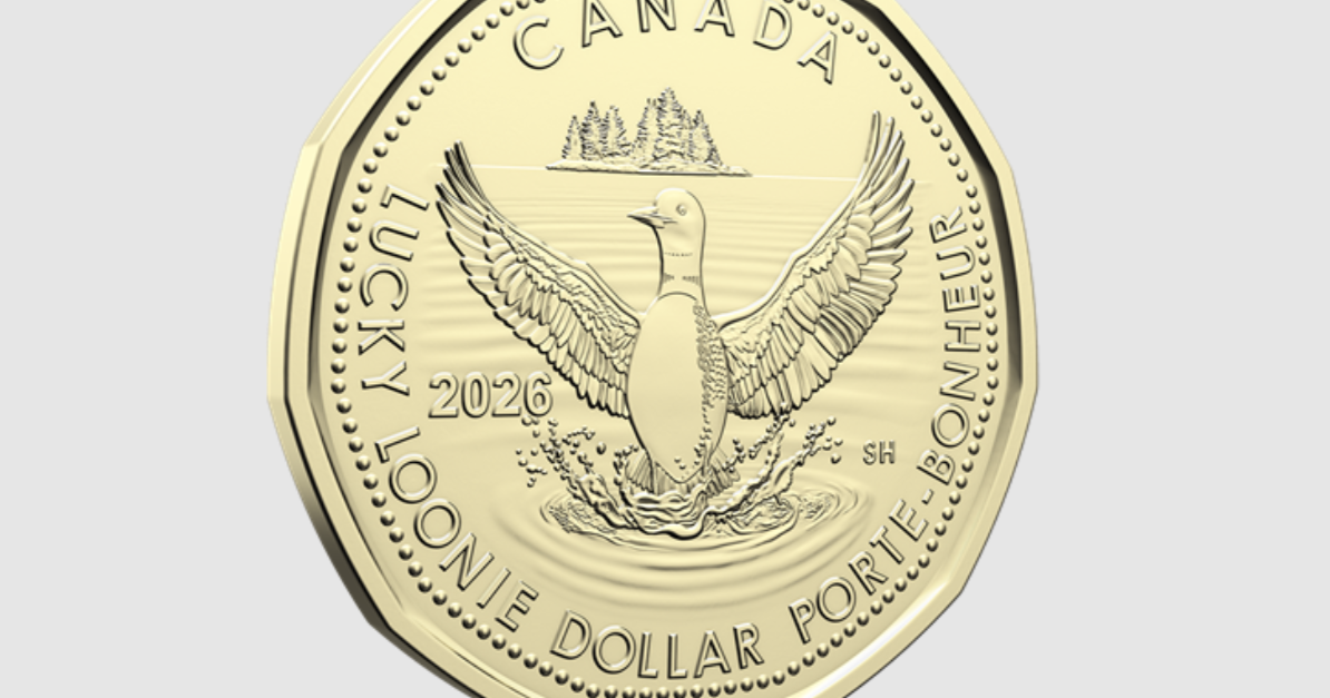 Remember Canada’s lucky loonie? Royal Canadian Mint launches ‘good luck charm’ as Canada’s hockey teams go for gold at 2026 Winter Olympics