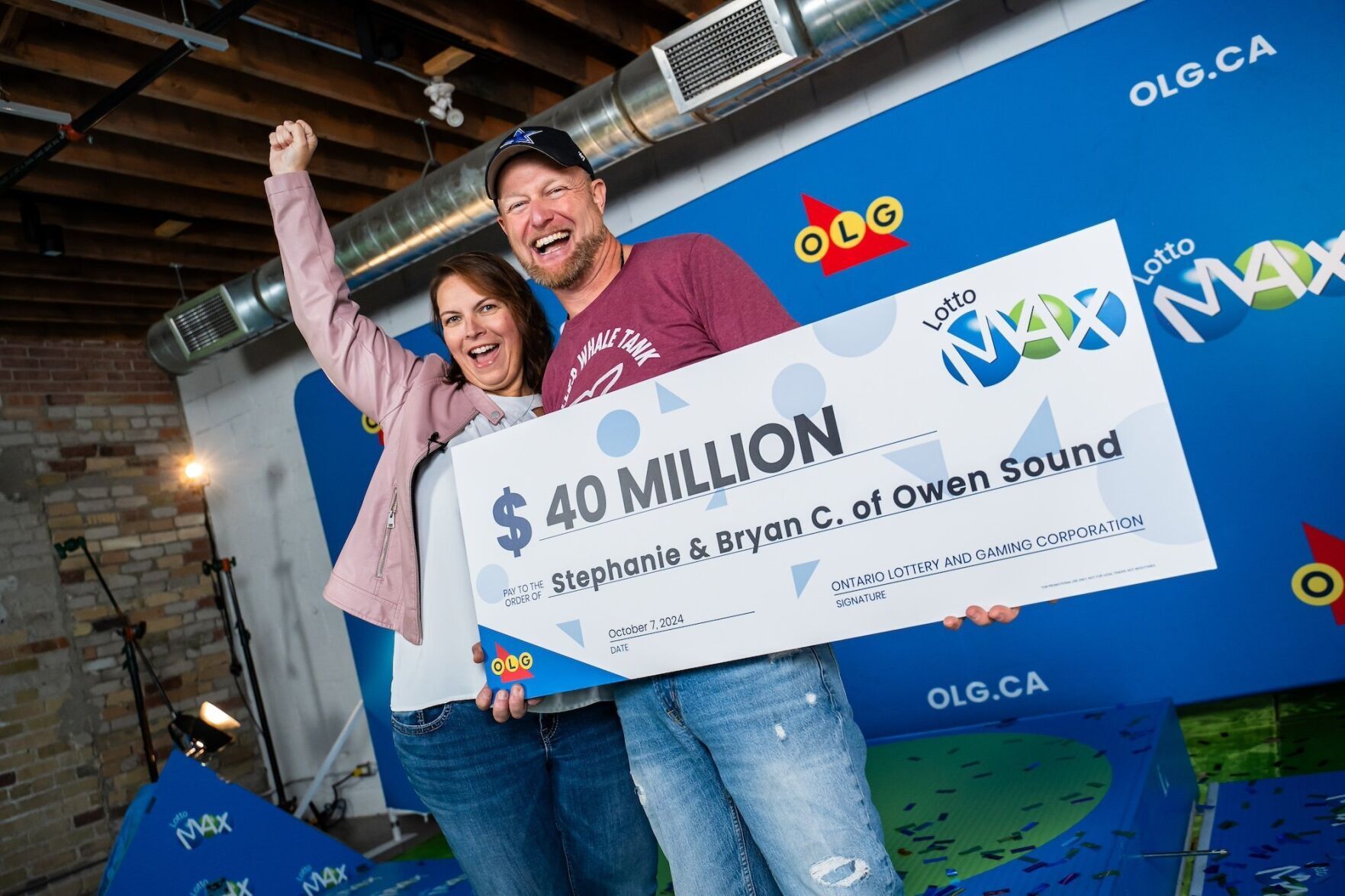 Ontario couple claims half of historic 80M lottery jackpot News toronto