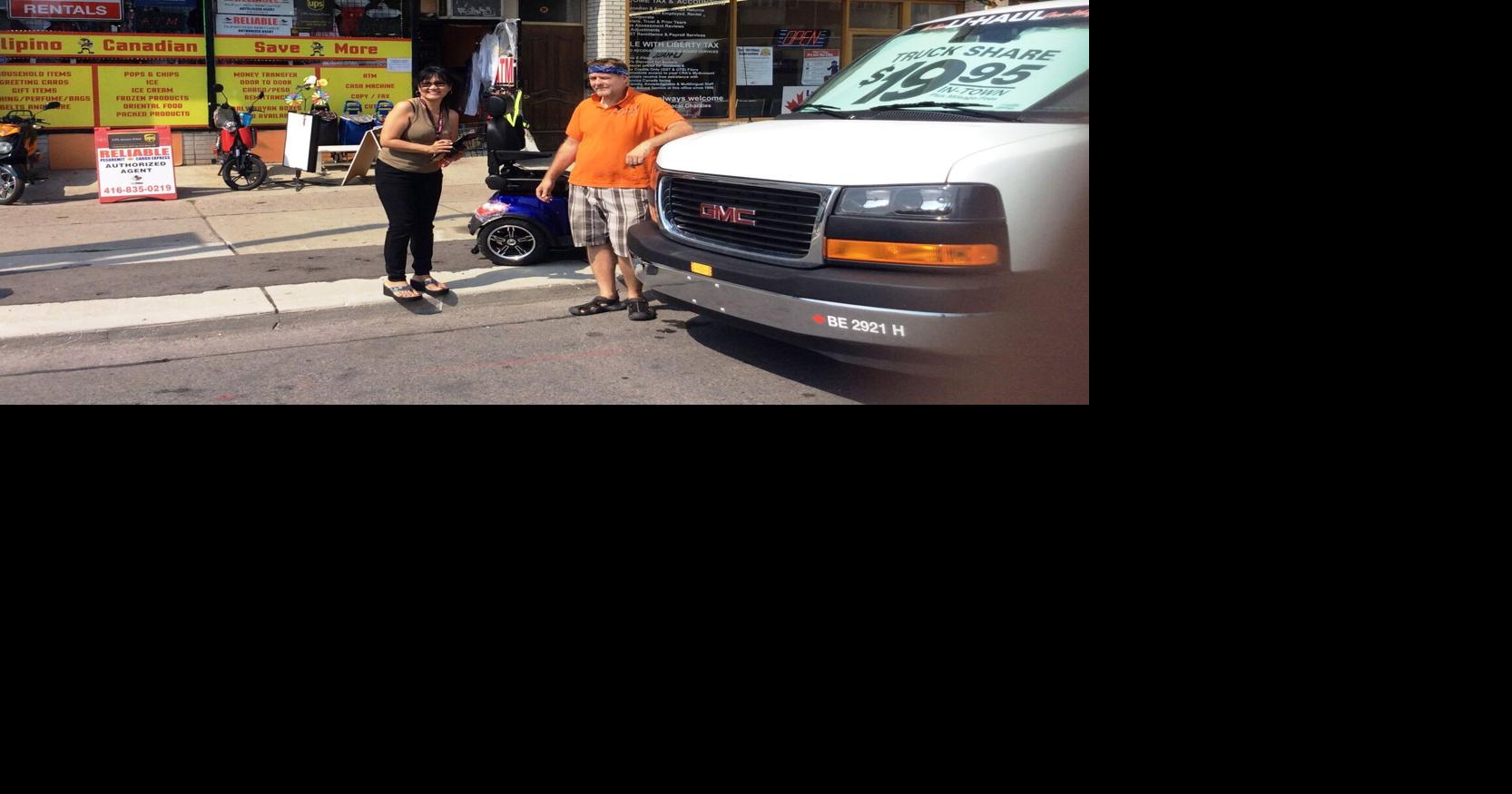 UHaul opens at Busy Bees variety store at Danforth and Coxwell Business
