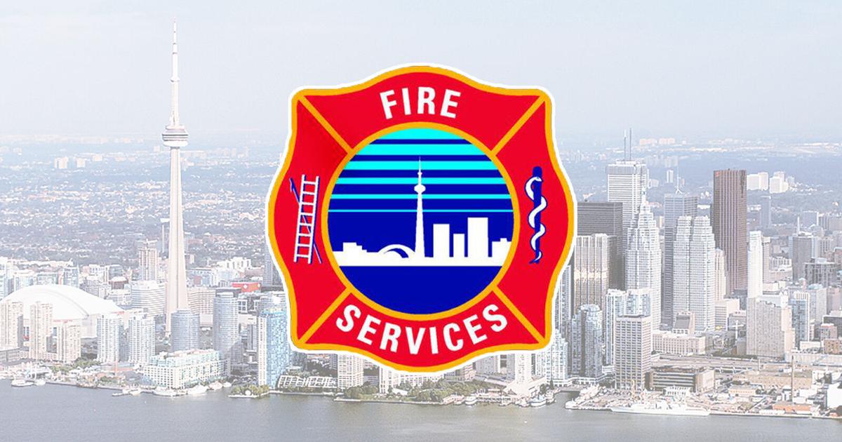 Toronto Fire Lettering Fire at downtown Toronto construction site doused by firefighters