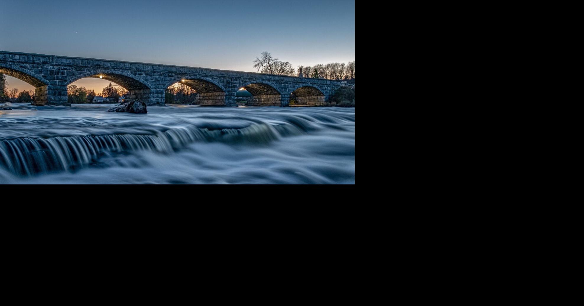 There’s a one-of-a-kind Five Span Bridge in this historic Ontario village known for being in Christmas movies