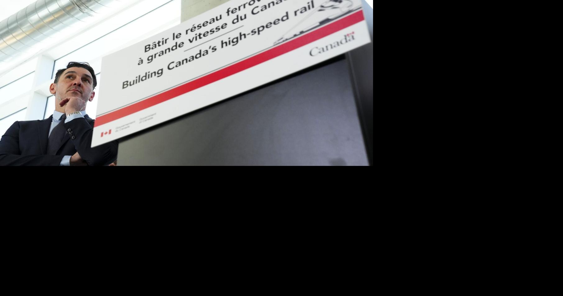 Up to 25 trains per day planned for Toronto to Quebec high-speed rail