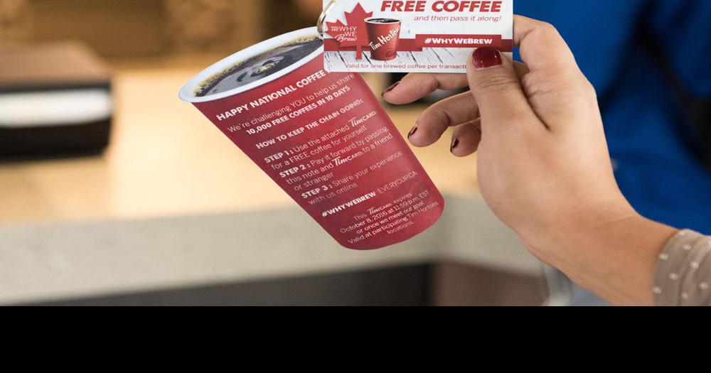Tim Hortons Celebrates National Coffee Day by announcing its payit