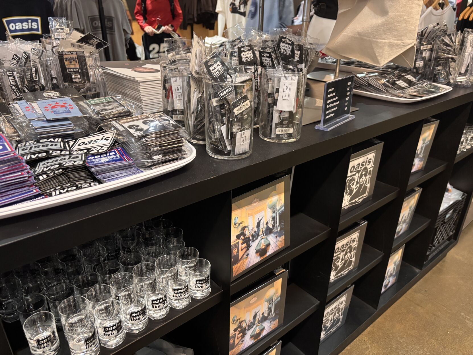 A look at the exclusive merch at Toronto's Oasis pop-up