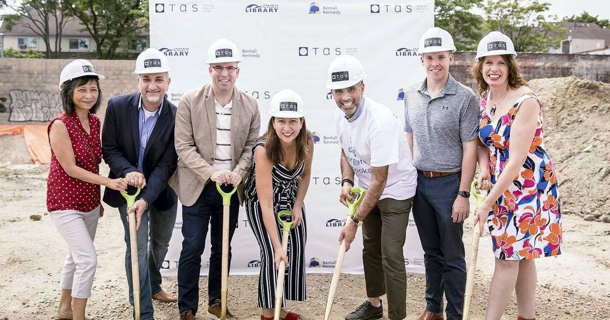 Triangle Library Network New Junction Triangle library breaks ground in Toronto
