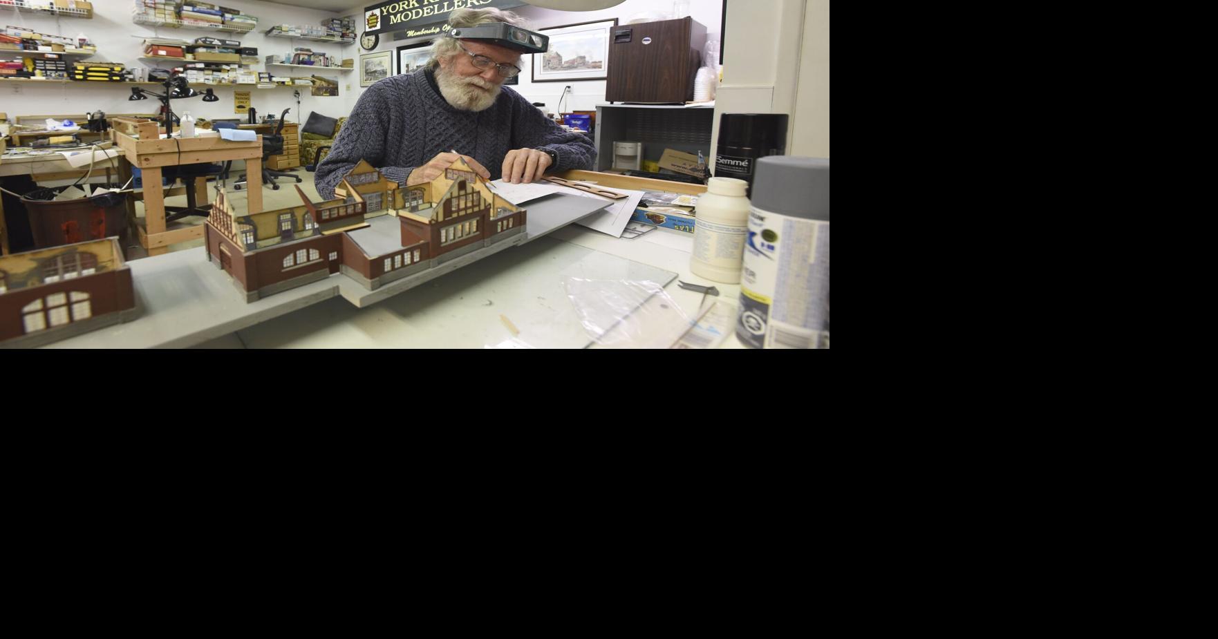 Retired engineer turns to building railways – on a model scale
