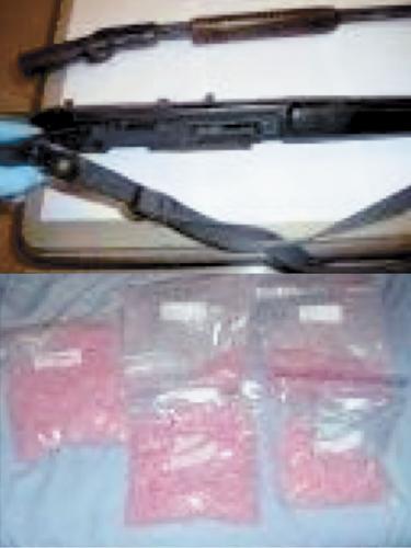 Man faces charges after weapons, drugs seized by police
