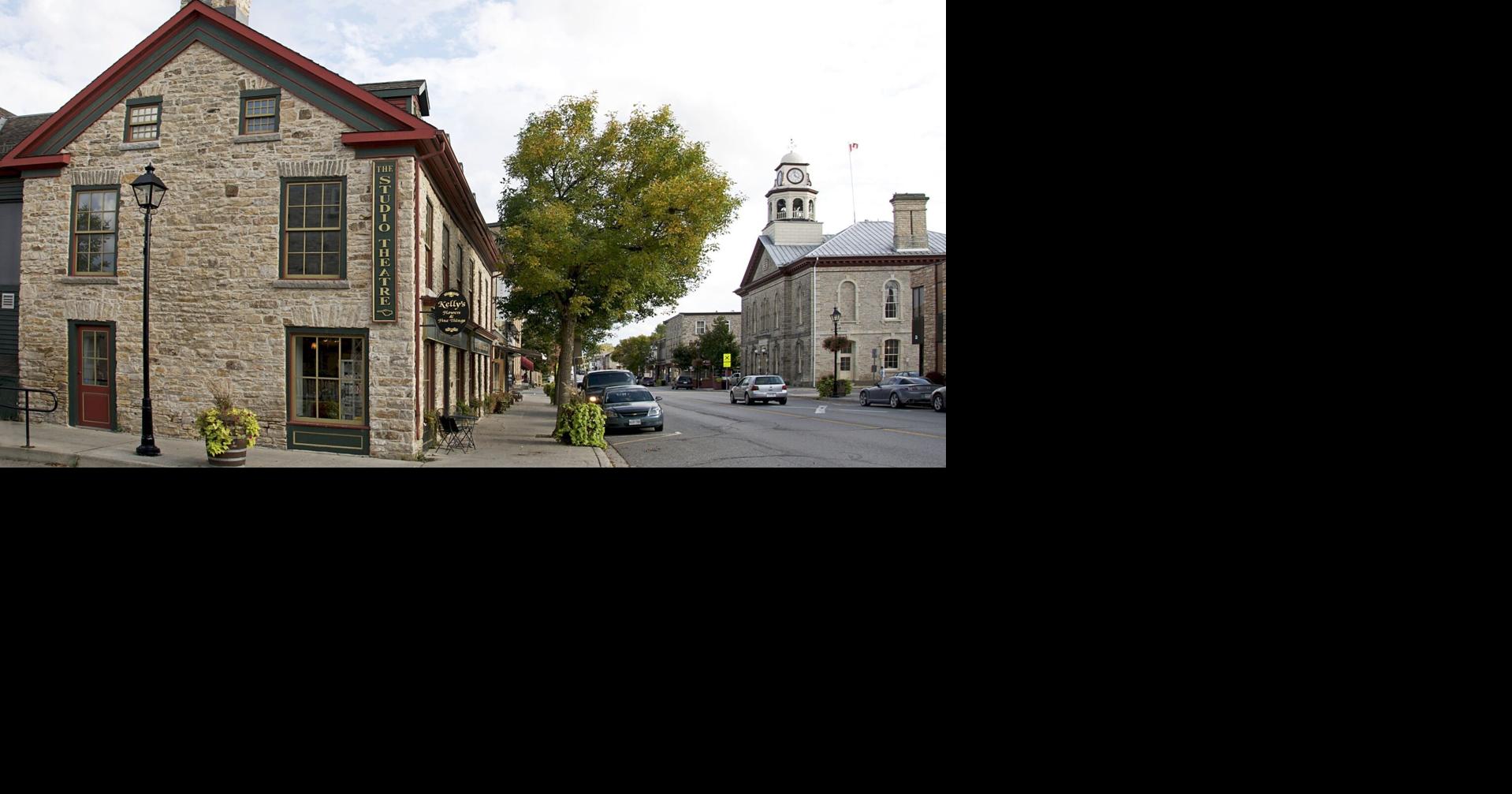 This historic Ontario town with a vibrant downtown has beautiful riverfront views