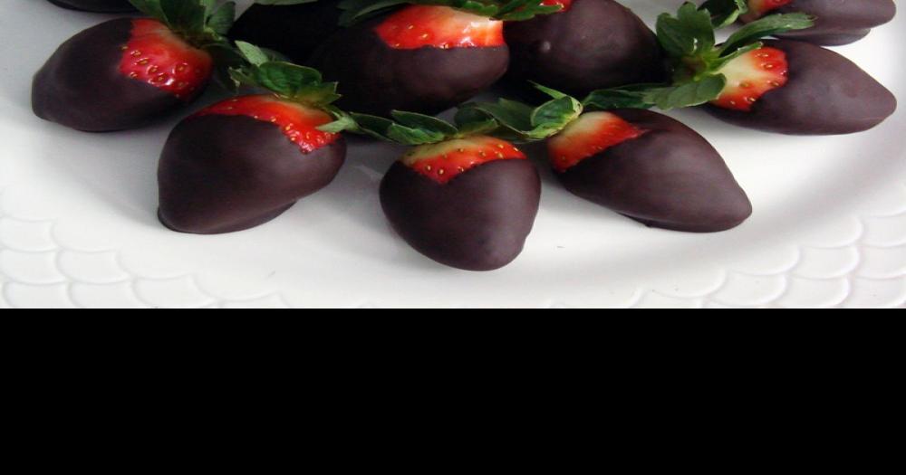 Chocolatedipped strawberries and other tasty treats Life