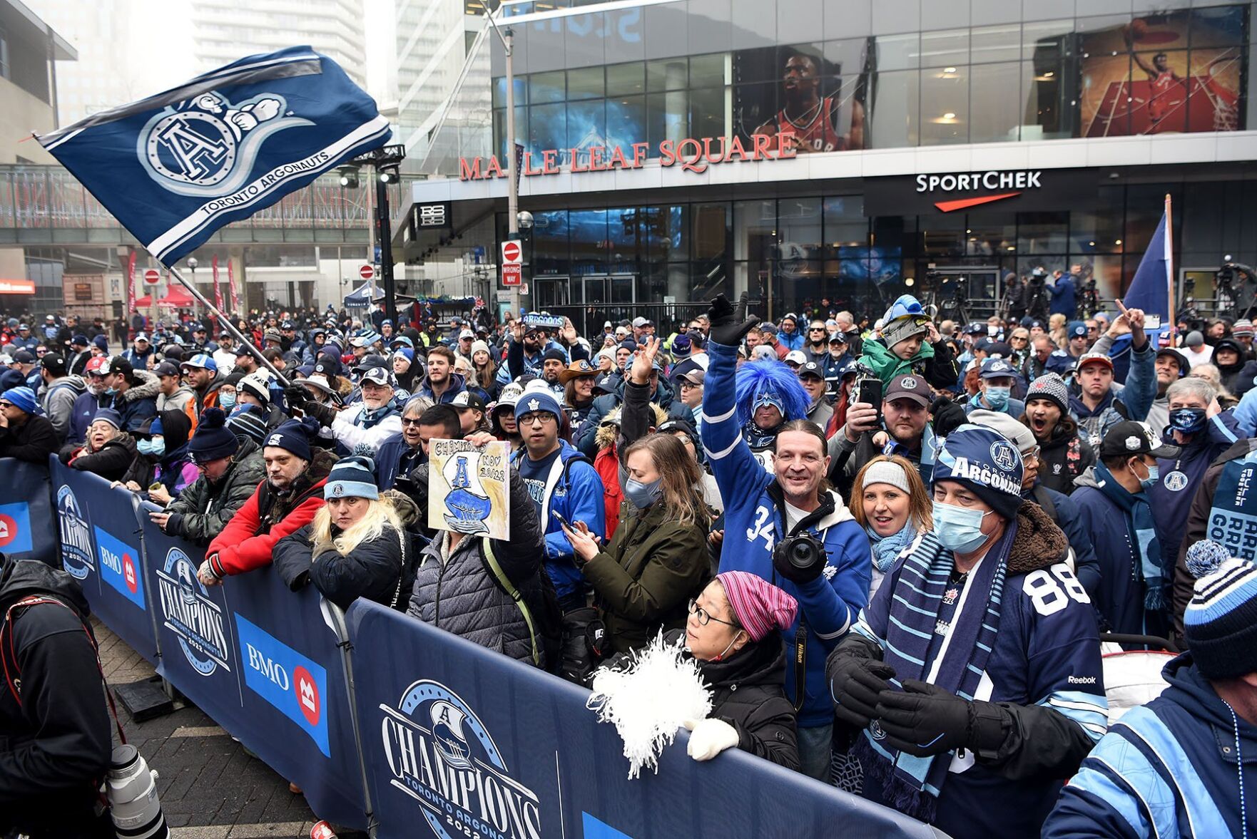 PHOTOS: Toronto Argonauts Celebrate Grey Cup Win With Fans At Maple ...