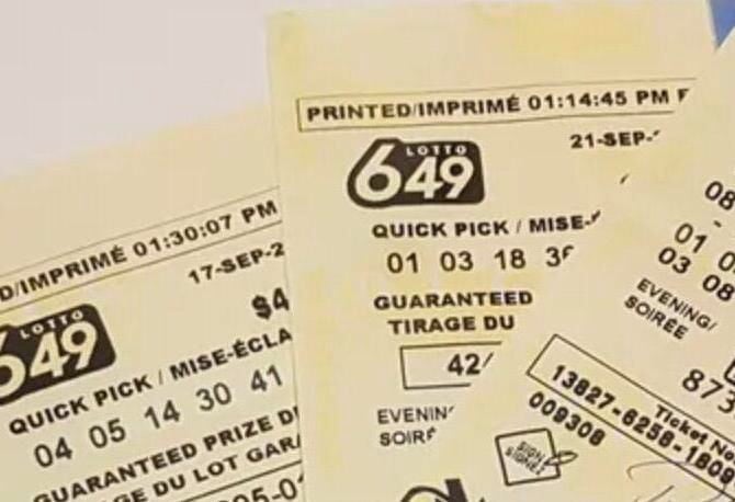 Winning 58 million Lotto 6 49 ticket sold outside Ontario News