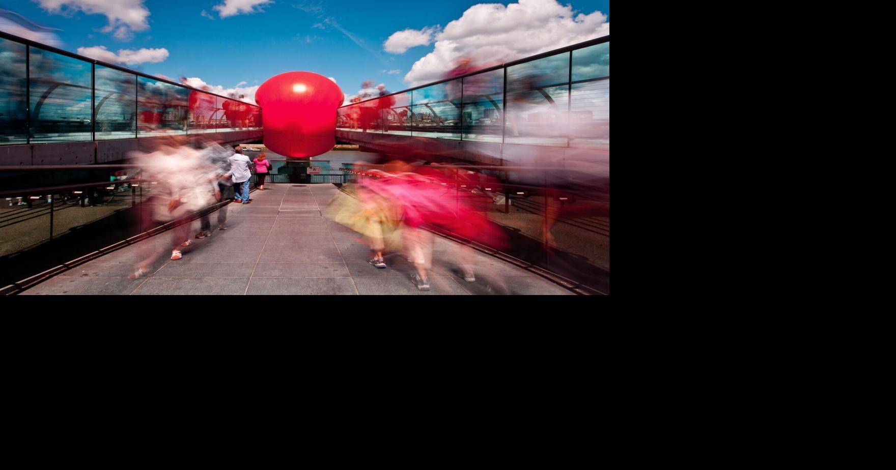 Here’s why there will be a giant red ball wedged in unusual locations around Toronto soon
