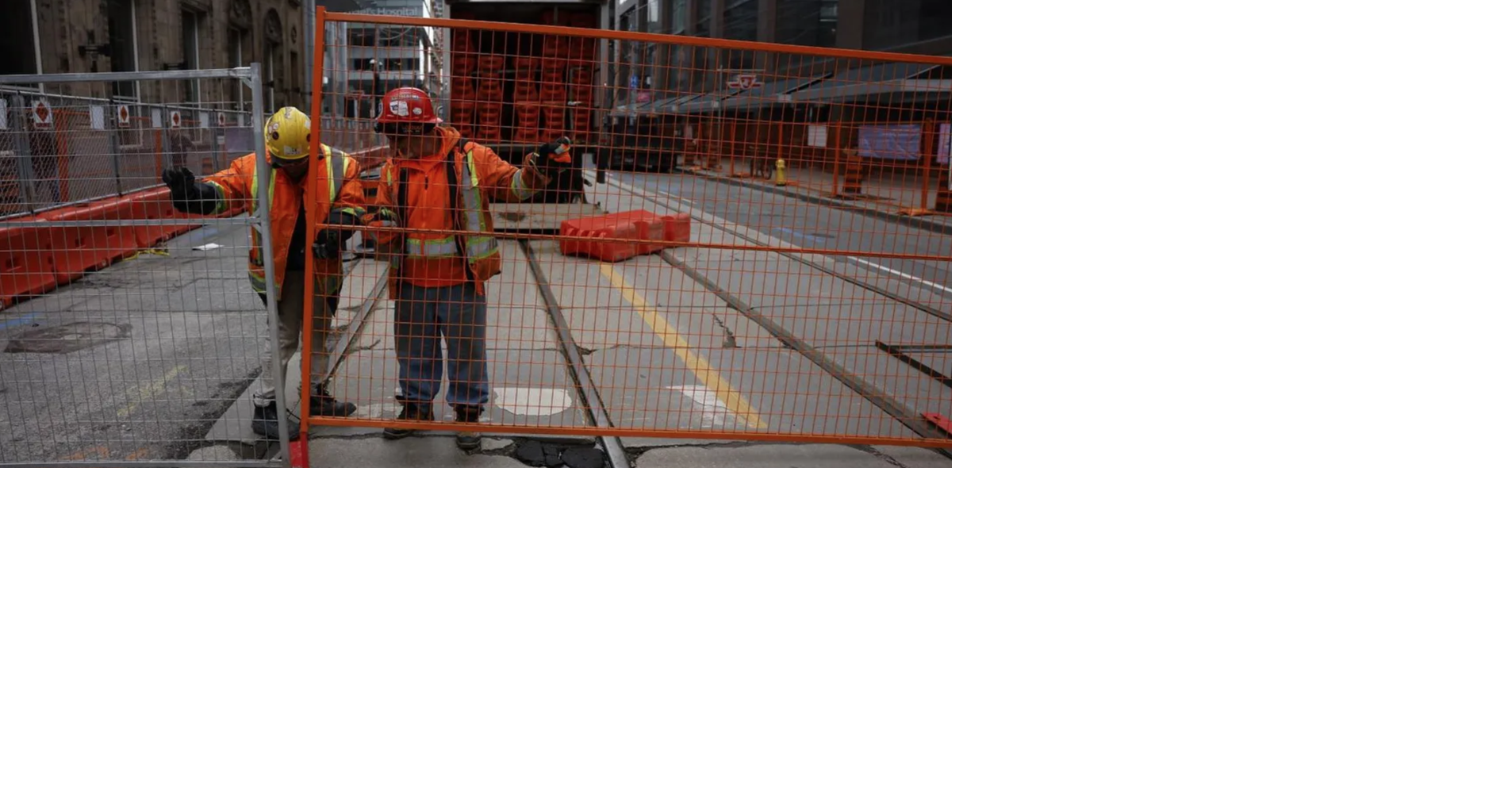 Queen Street shutdown Fencing, heavy machinery mark the start of years of construction News