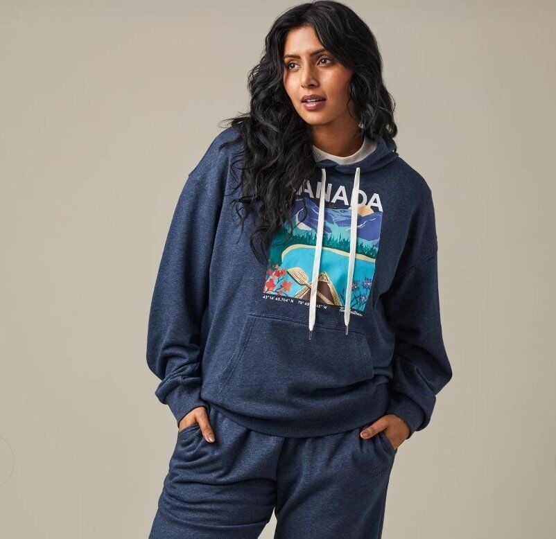 Tim Hortons Always Fresh Unisex Pullover Hoodie - Soft Cotton Blend Sweatshirt - View #2