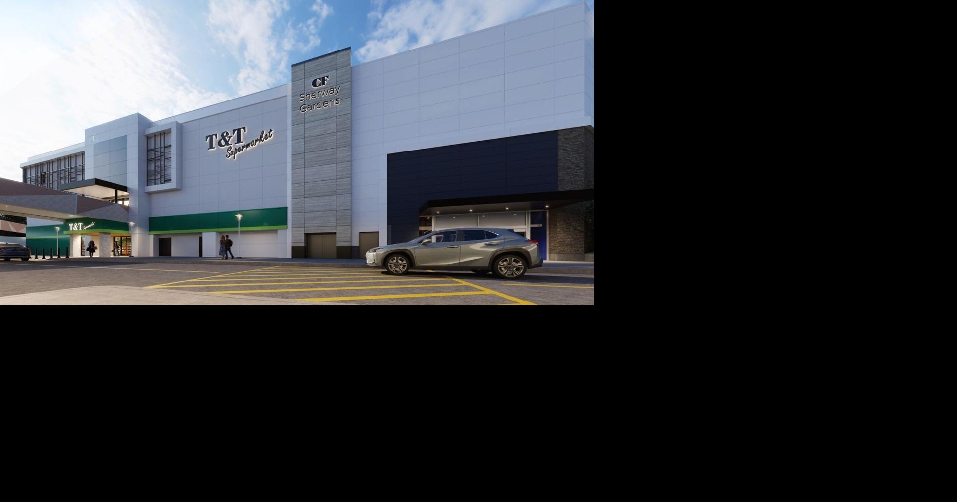 T&T Supermarket is taking over a huge former luxury grocery space for its new location at a Toronto mall