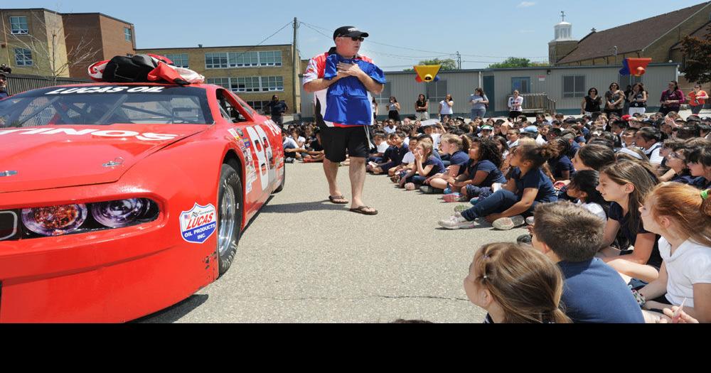 NASCAR driver Dave Connelly helps raise more than $2.5K for St ...
