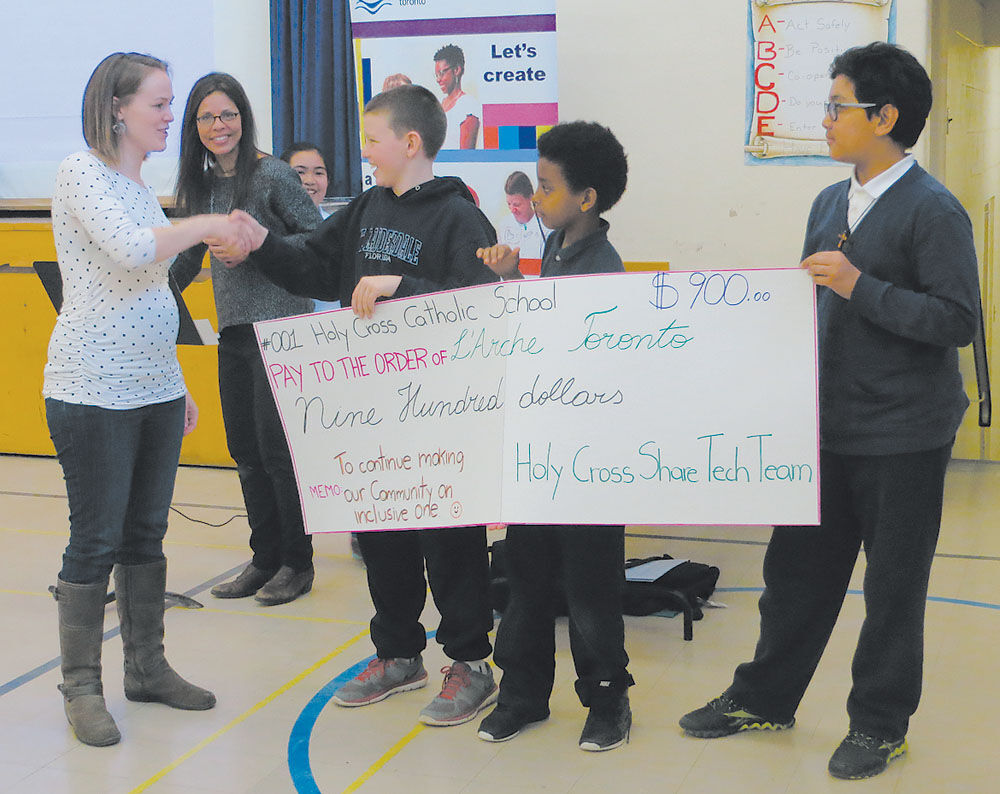 Holy Cross students raise money for L Arche Toronto News