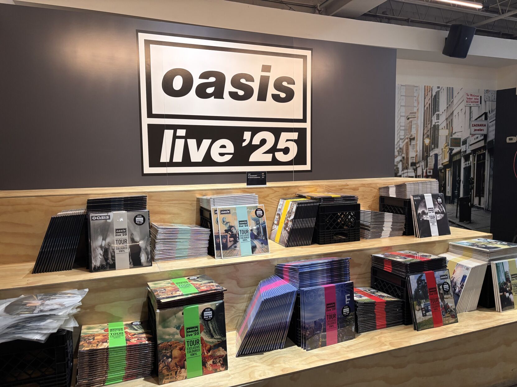A look at the exclusive merch at Toronto's Oasis pop-up
