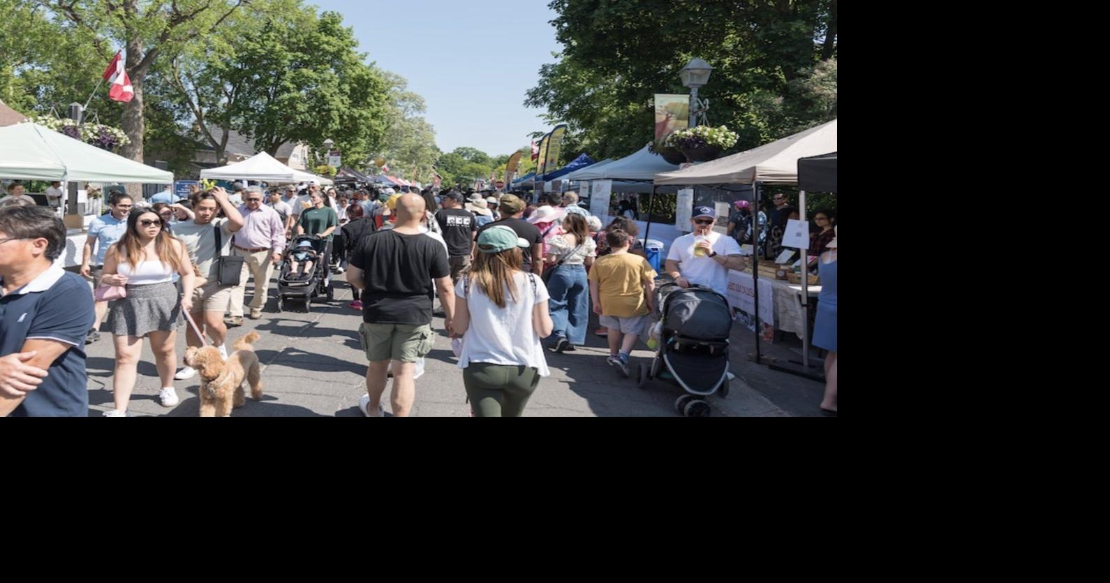 This weekend-long festival in a historic Ontario hamlet transforms its main street into a big celebration