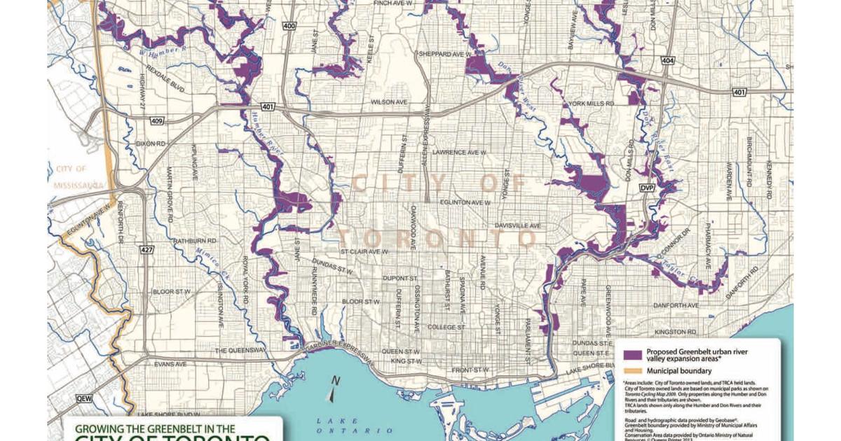 Toronto applying to have its main rivers protected under the Ontario ...