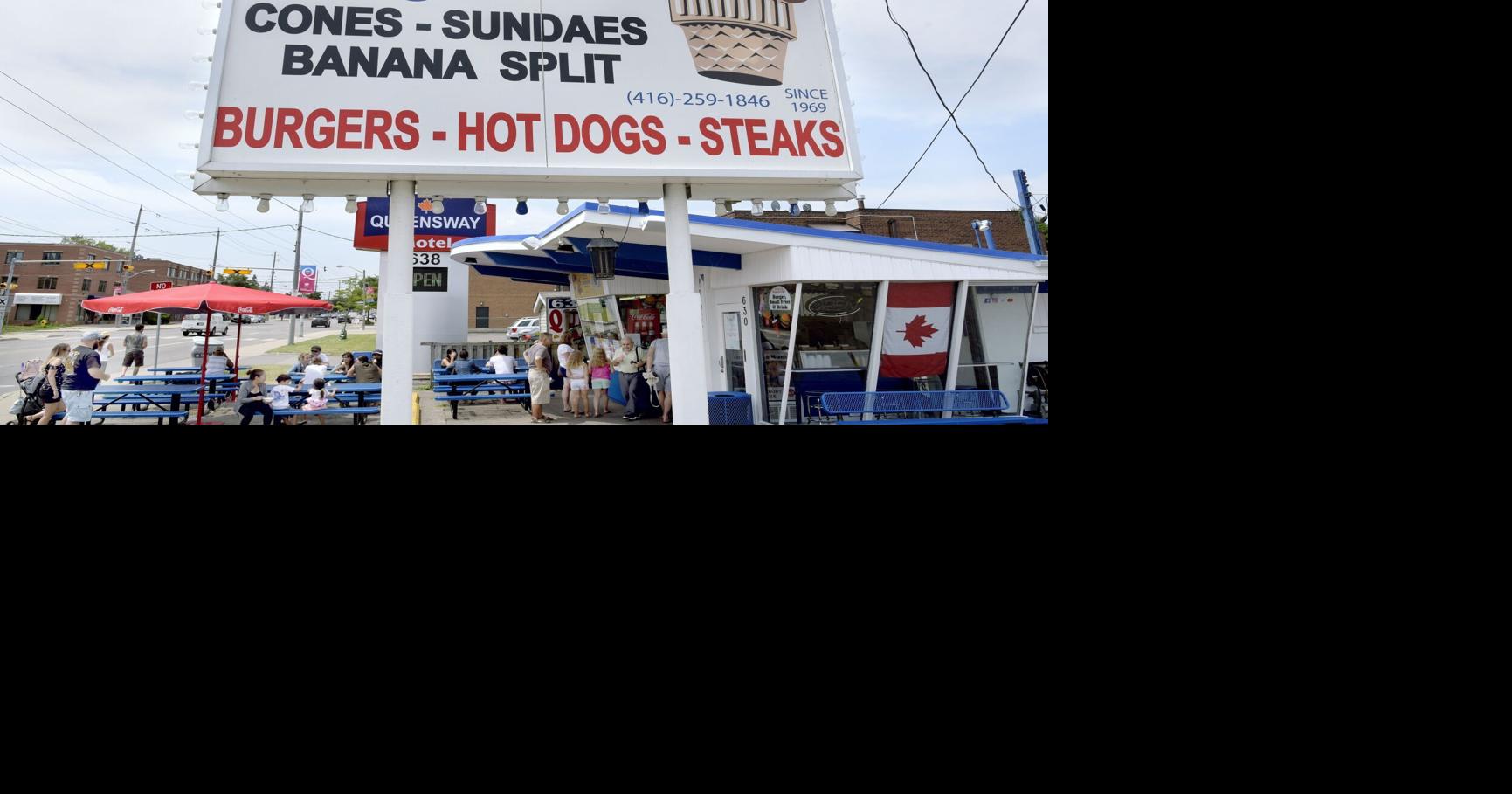 Tom’s Dairy Freeze in Etobicoke is a cool place on a hot summer’s day