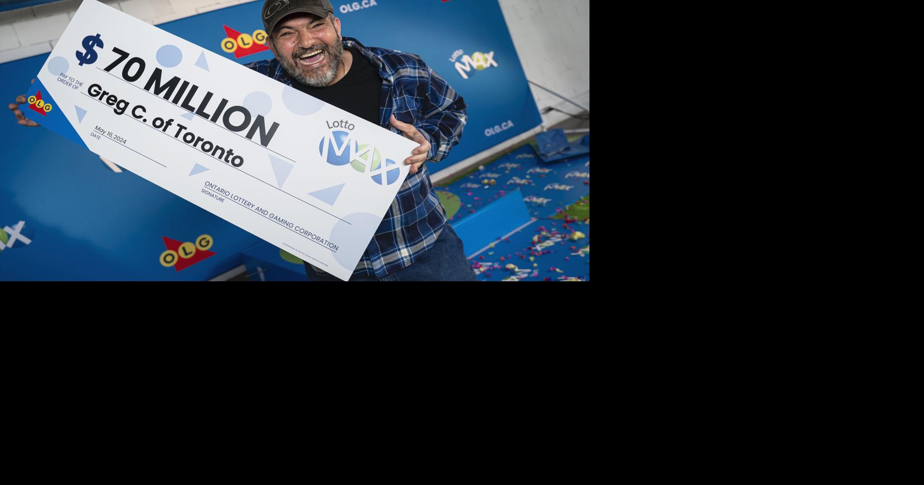 ‘Massive lottery win’: Ontario man wins -million Lotto Max prize after buying ticket while grocery shopping