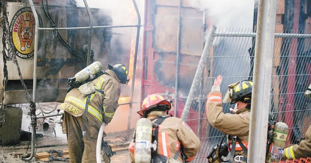 Diesel generator catches fire at Bayview construction site