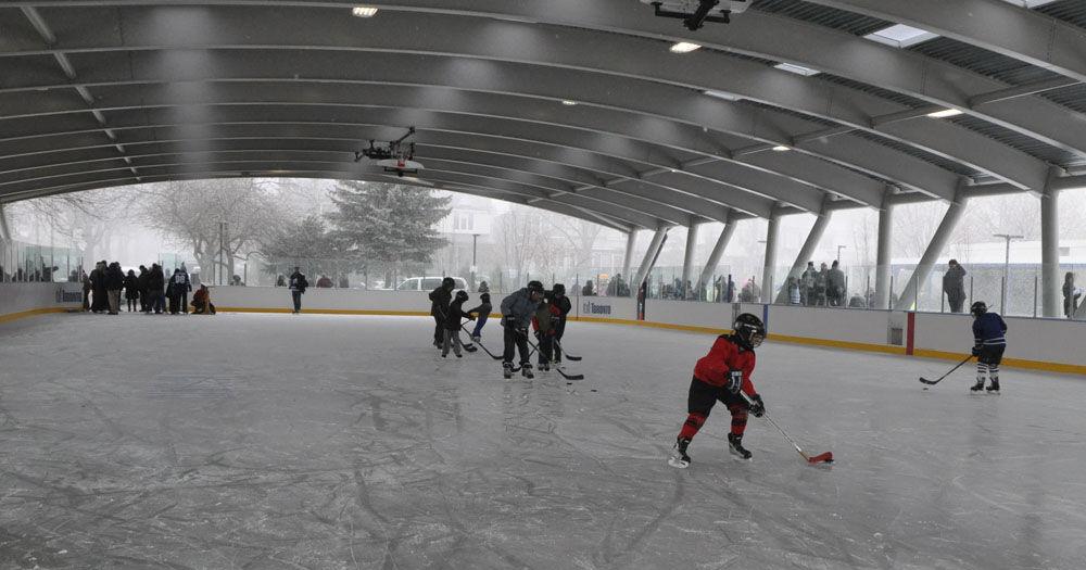 Greenwood Park skating rink gets a roof