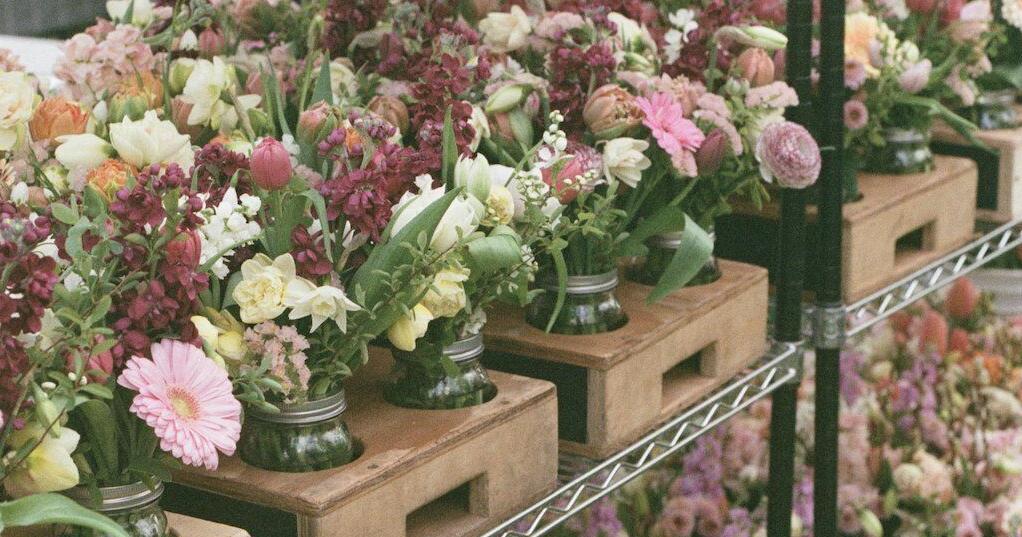This colourful Toronto flower market transforms a lively city corner into a botanical treasure chest